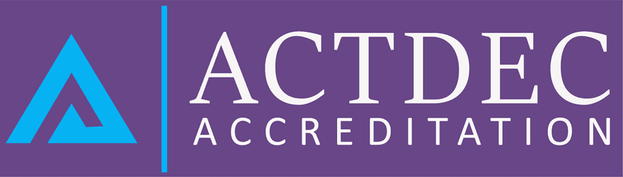 ACTDEC Acreditation Logo